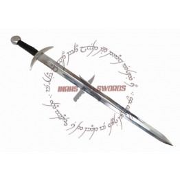 LOKI'S SWORD OF CHAOS VIKING LONGSWORD HIGH CARBON STAINLESS STEEL BATTLE READY PEENED